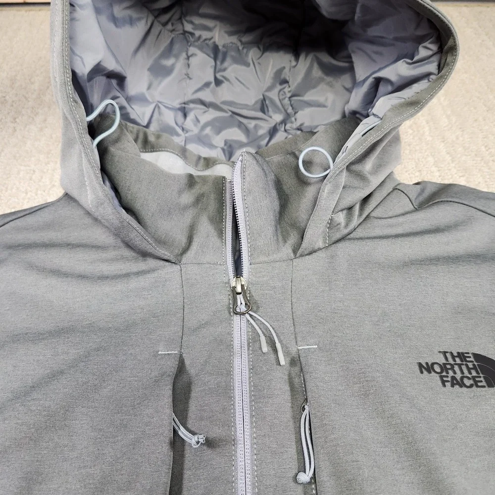 The North Face Puffer Jacket Men XXL Apex Evolution Windwall Hooded Softshell